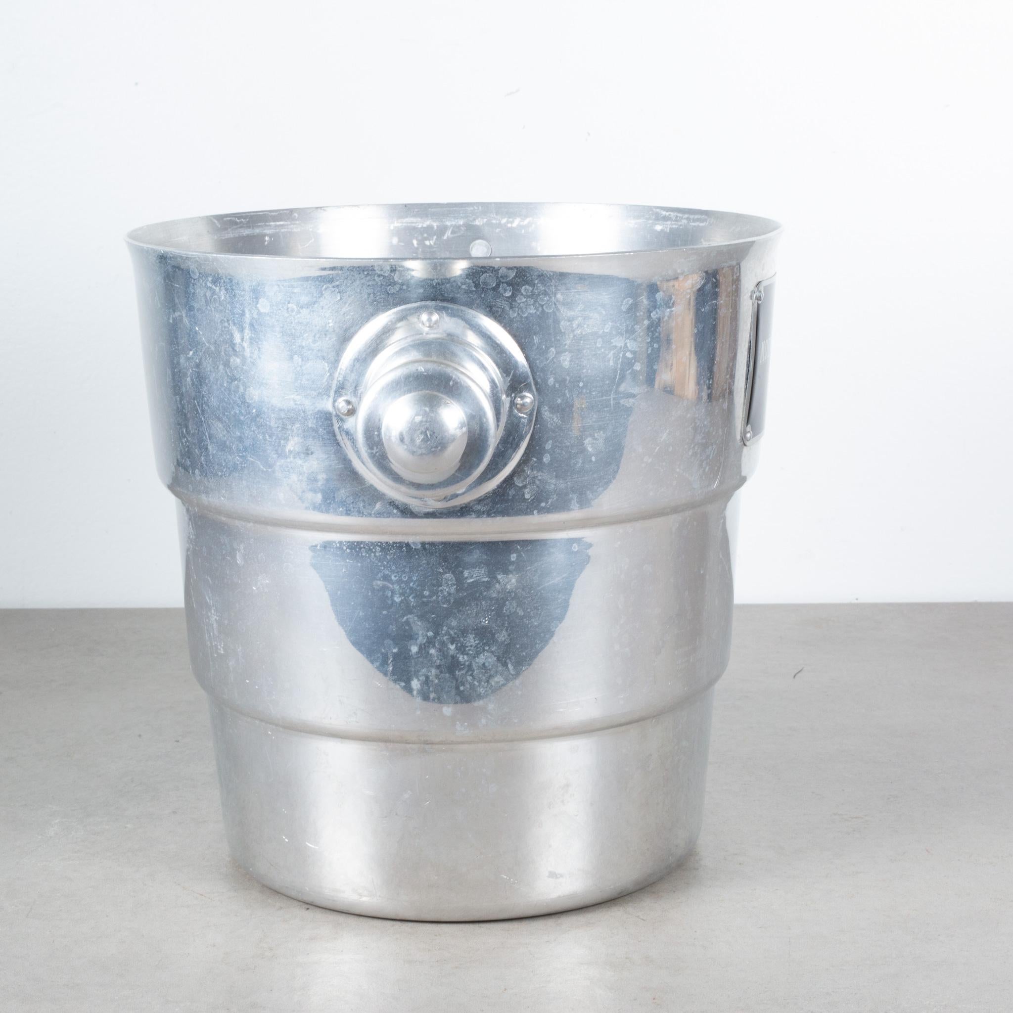 Art Deco Vintage Moet & Chandon Champagne Ice Bucket c.1940 (FREE SHIPPING) For Sale