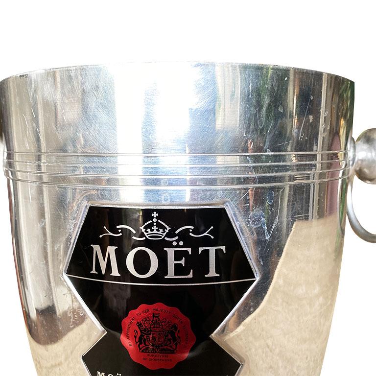 Vintage Moët & Chandon Champagner oder Wein Eiskübel von Argit, Frankreich (Hollywood Regency)