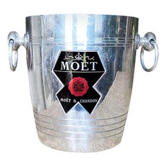 Vintage Moët & Chandon Champagne or Wine Ice Bucket by Argit:: France