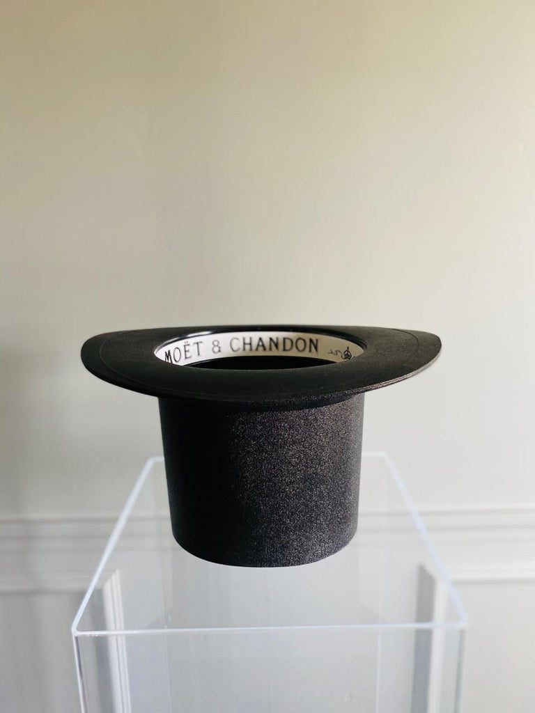 Vintage Moet and Chandon Top Hat Ice Bucket at 1stDibs