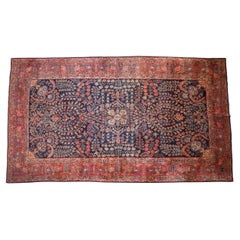 Mohajeran Sarouk-Teppich im Vintage-Stil