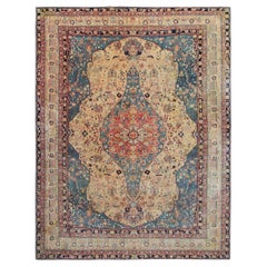 Vintage Mohtasham Rug Fine Quality Handmade Rug 10x13 298cm x 397cm