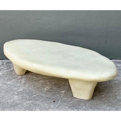 Vintage Molded Resin Biomorphic Coffee Table