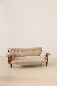 Vintage 'Mole' Sofa by Sergio Rodrigues, 1960s, Midcentury Brazilian