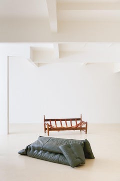 Vintage 'Mole' Solid Rosewood Sofa by Sergio Rodrigues, 1960s, Brazil