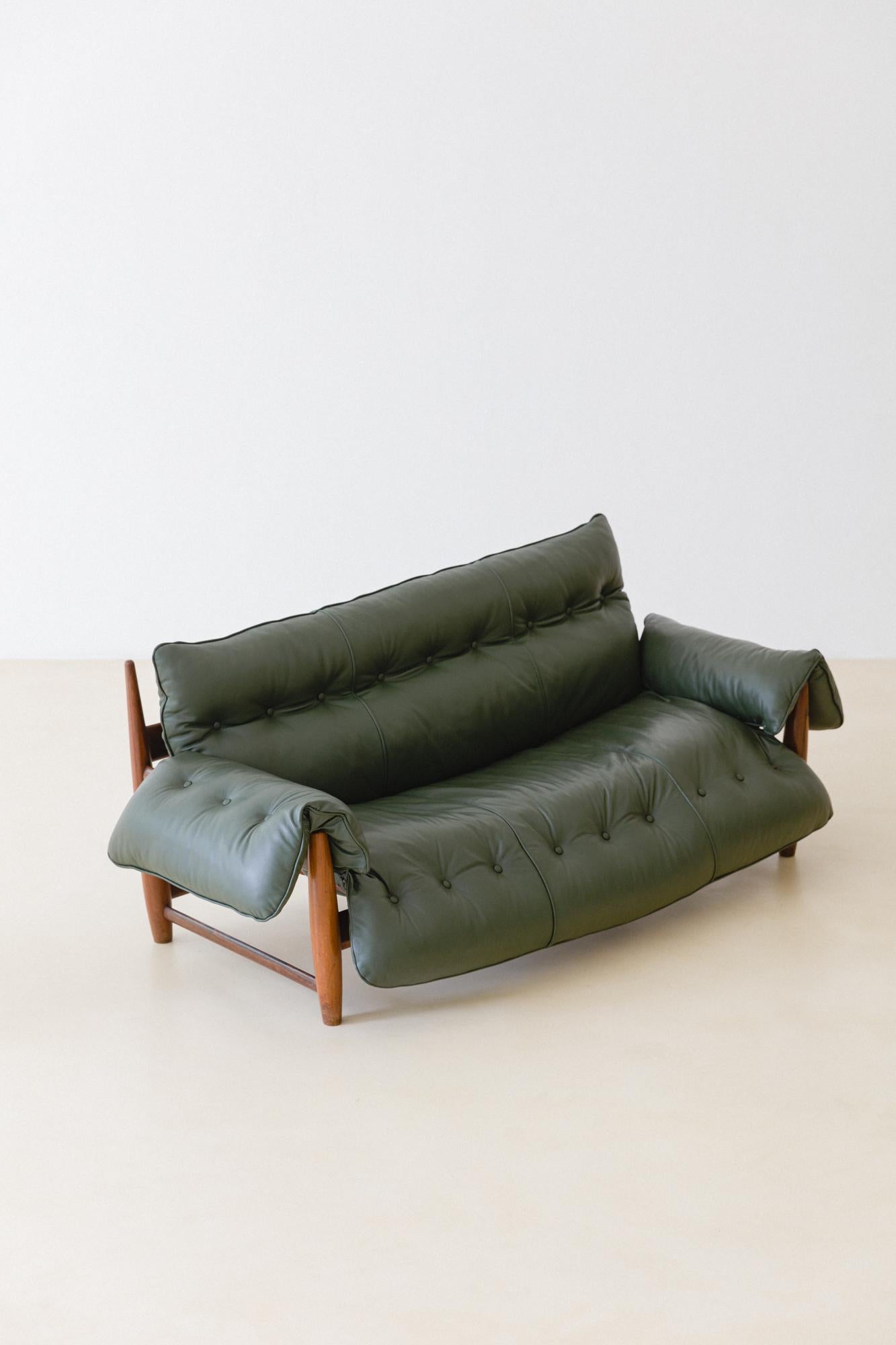 Vintage-Sofa „Mole“ aus massivem Rosenholz von Sergio Rodrigues, 1960er Jahre, Brasilien im Angebot 2
