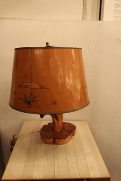 Vintage Molesworth Style Lamp & Shade