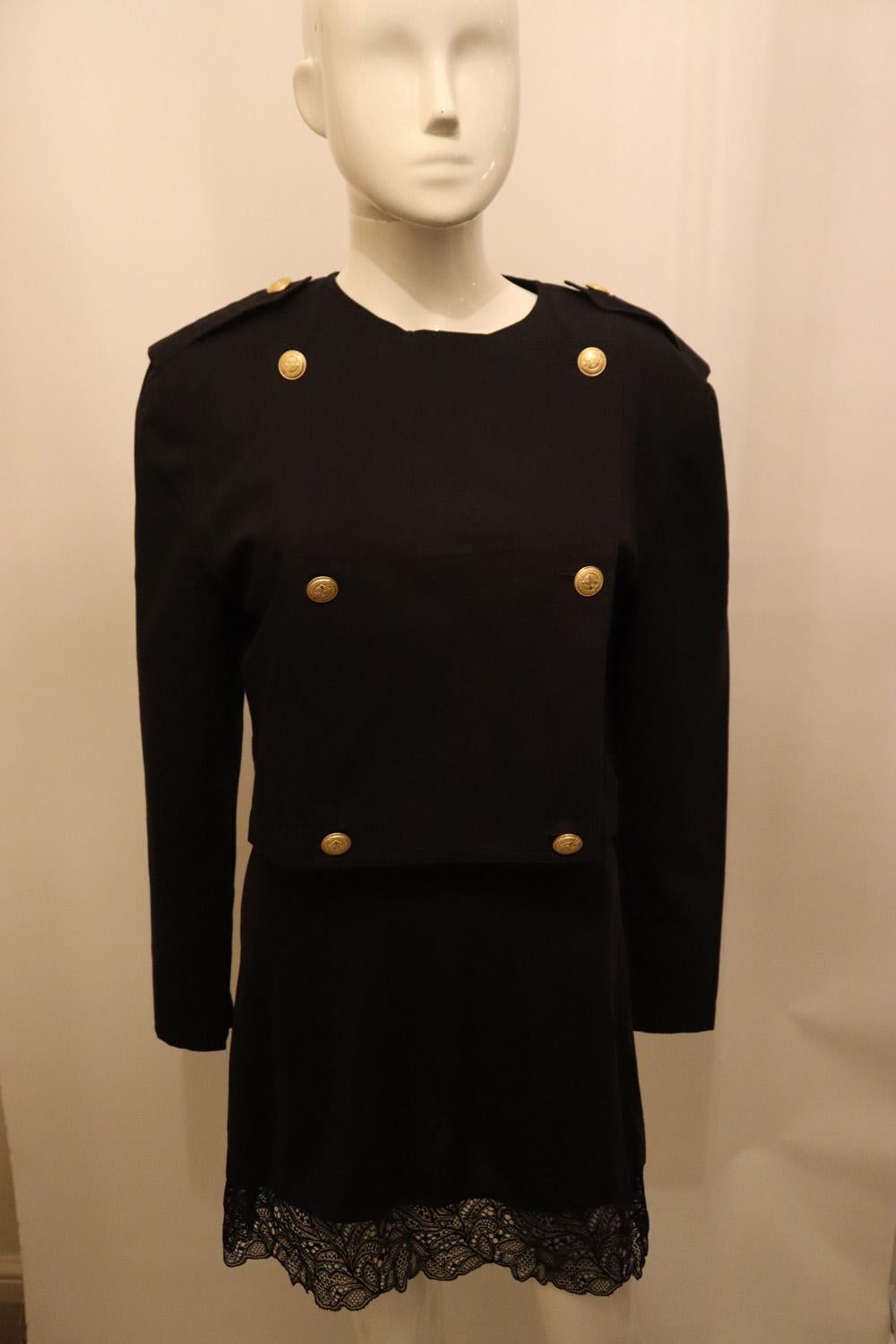 Women's or Men's Vintage Mondi  Black Cotton Jacket For Sale