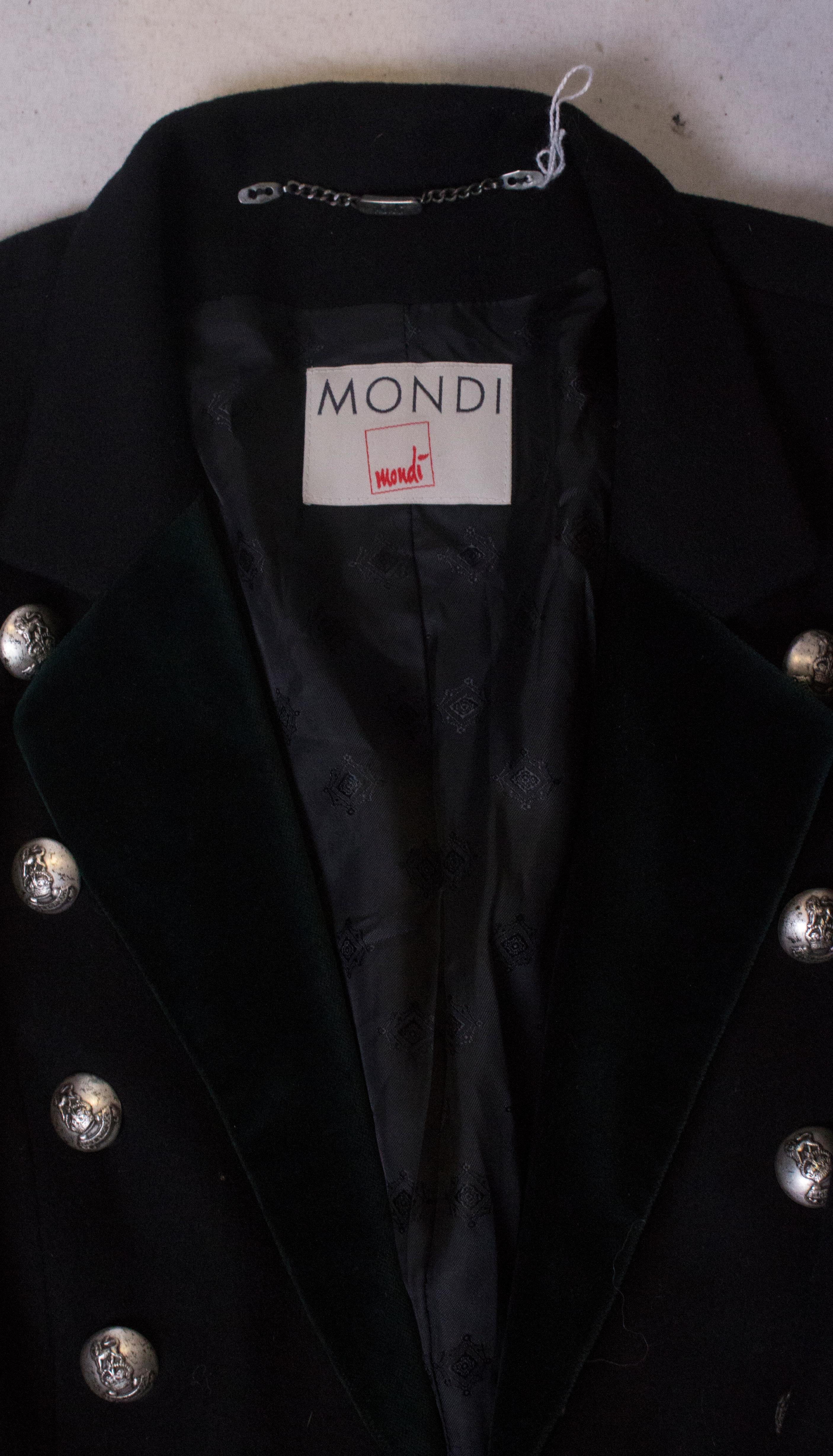 Vintage Mondi Military Style Jacket 1