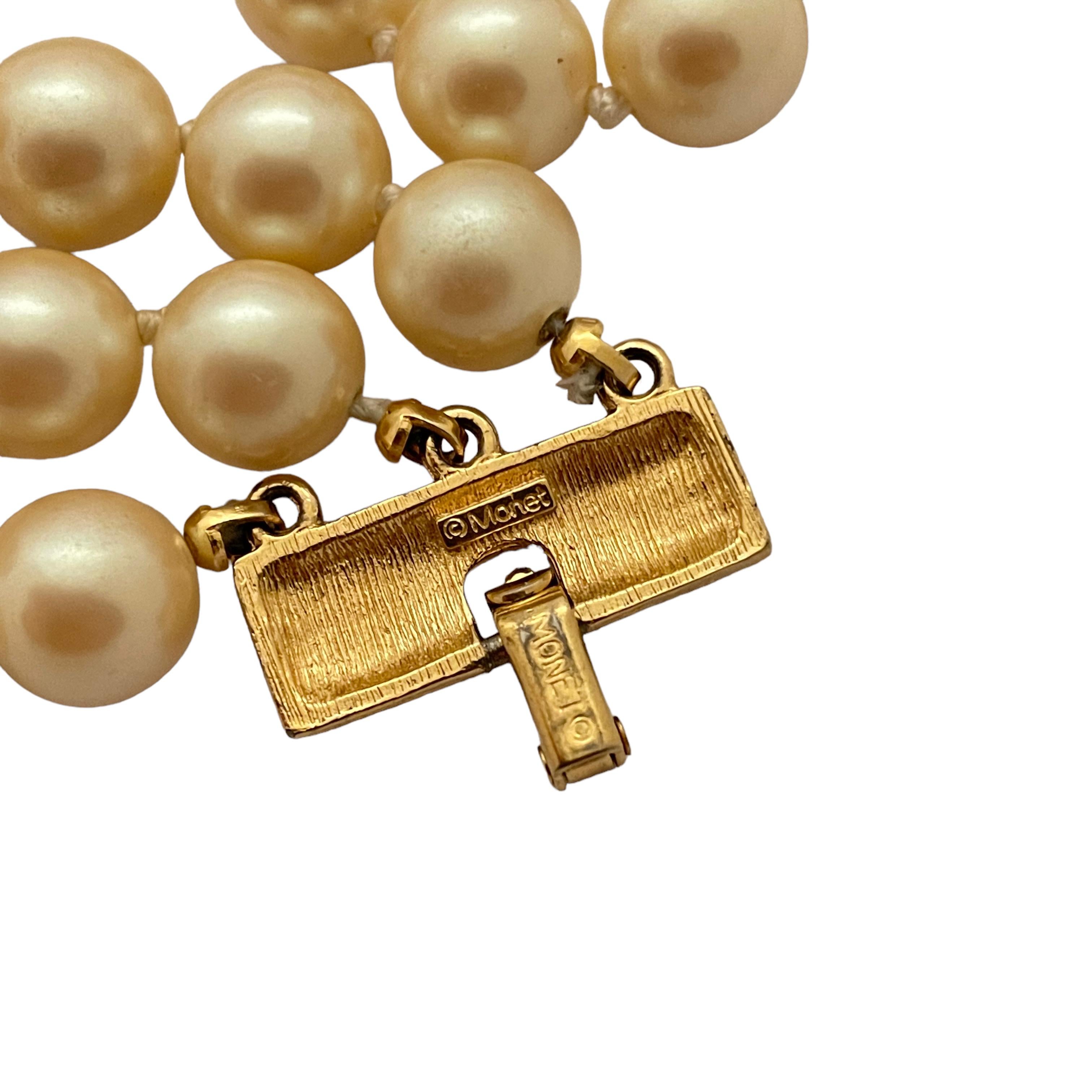 monet pearl bracelet