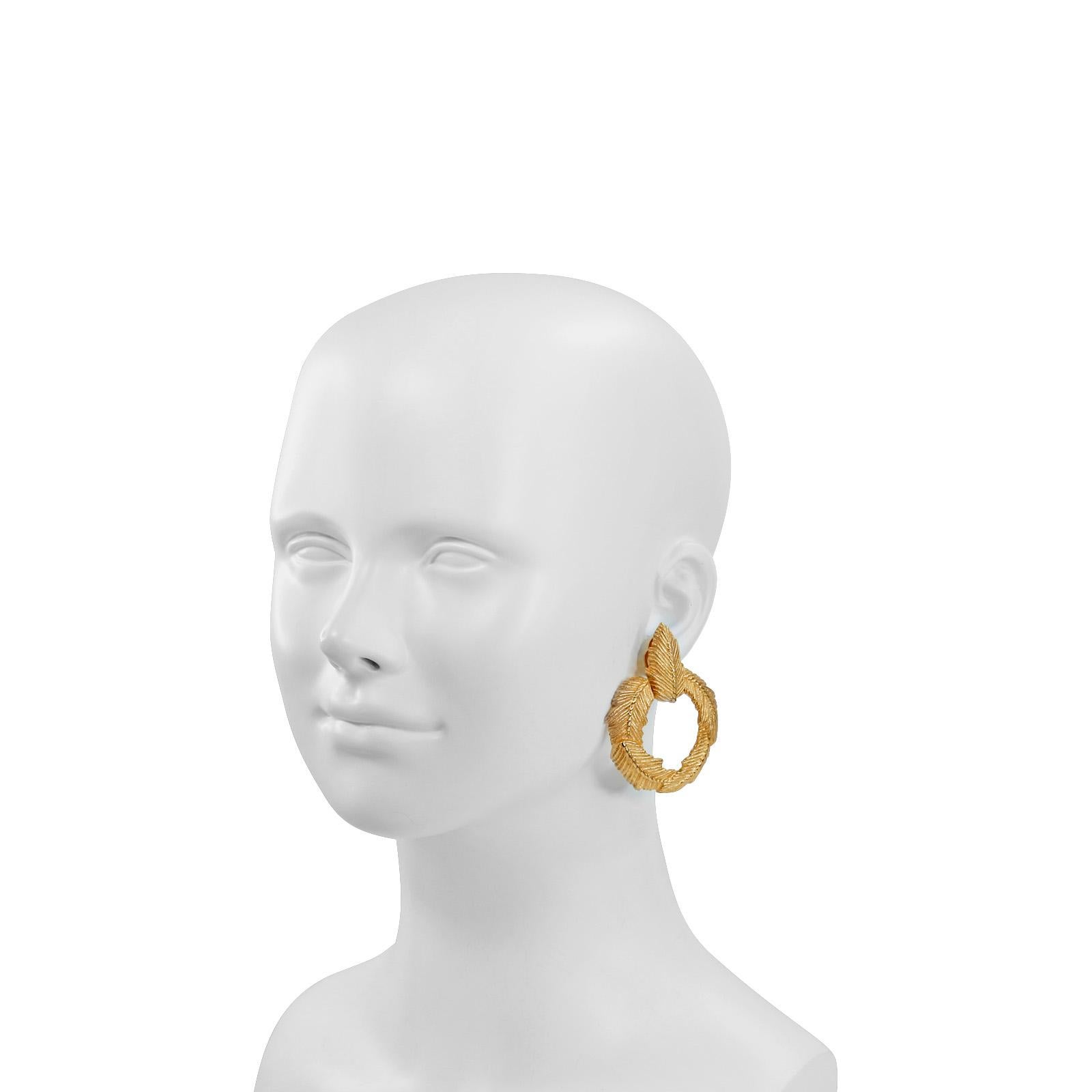 monet earrings hoops