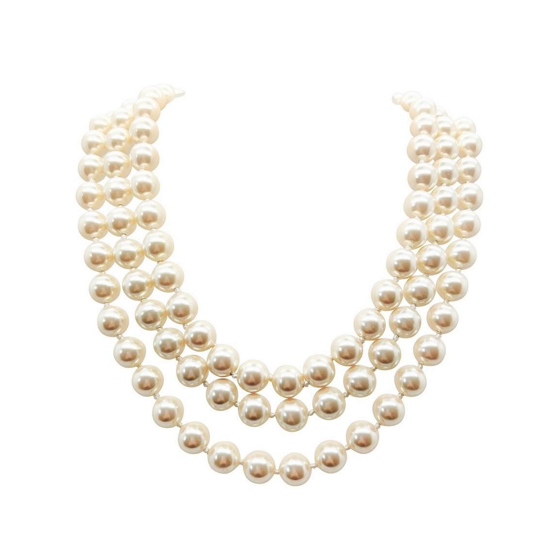 monet jewelry pearl necklace