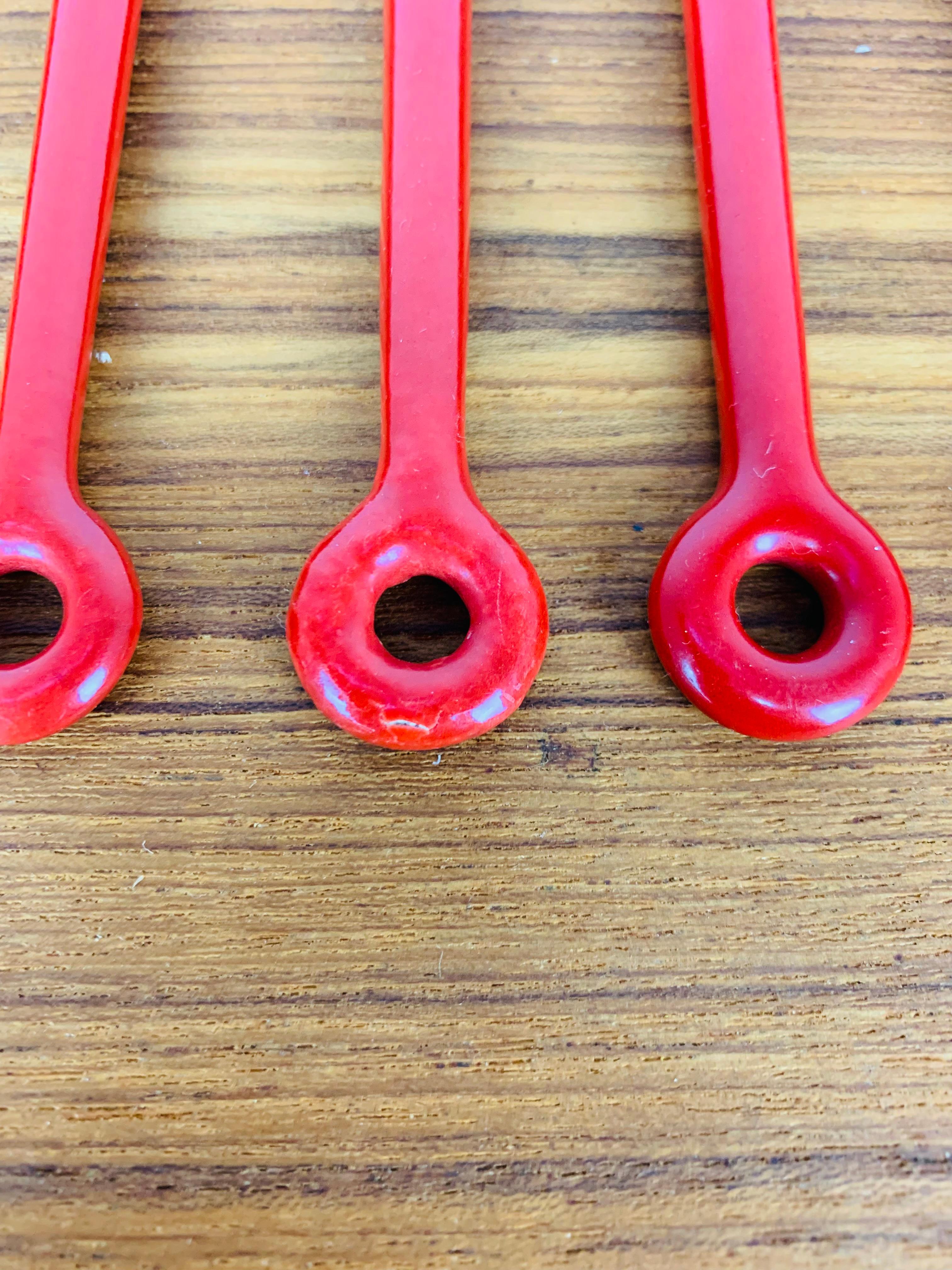 Set de couverts vintage Mono Ring par Peter Raacke pour Mono, 1960's, space age en vente 4