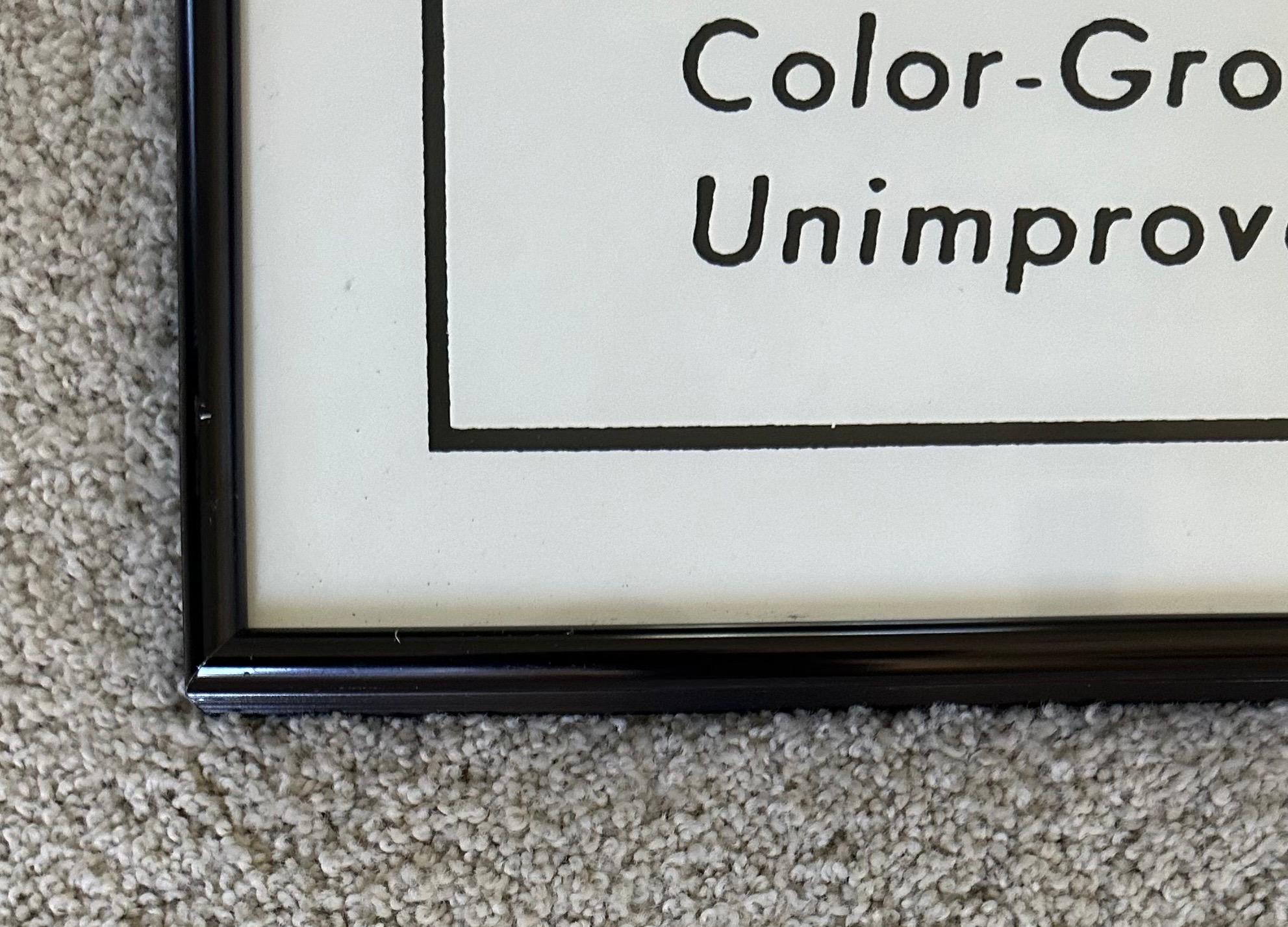 Litografía Vintage del Juego del Monopoly 