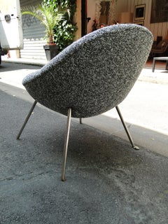 Fritz Neth per Correcta Monsieur Poltrona  Sedia da salotto