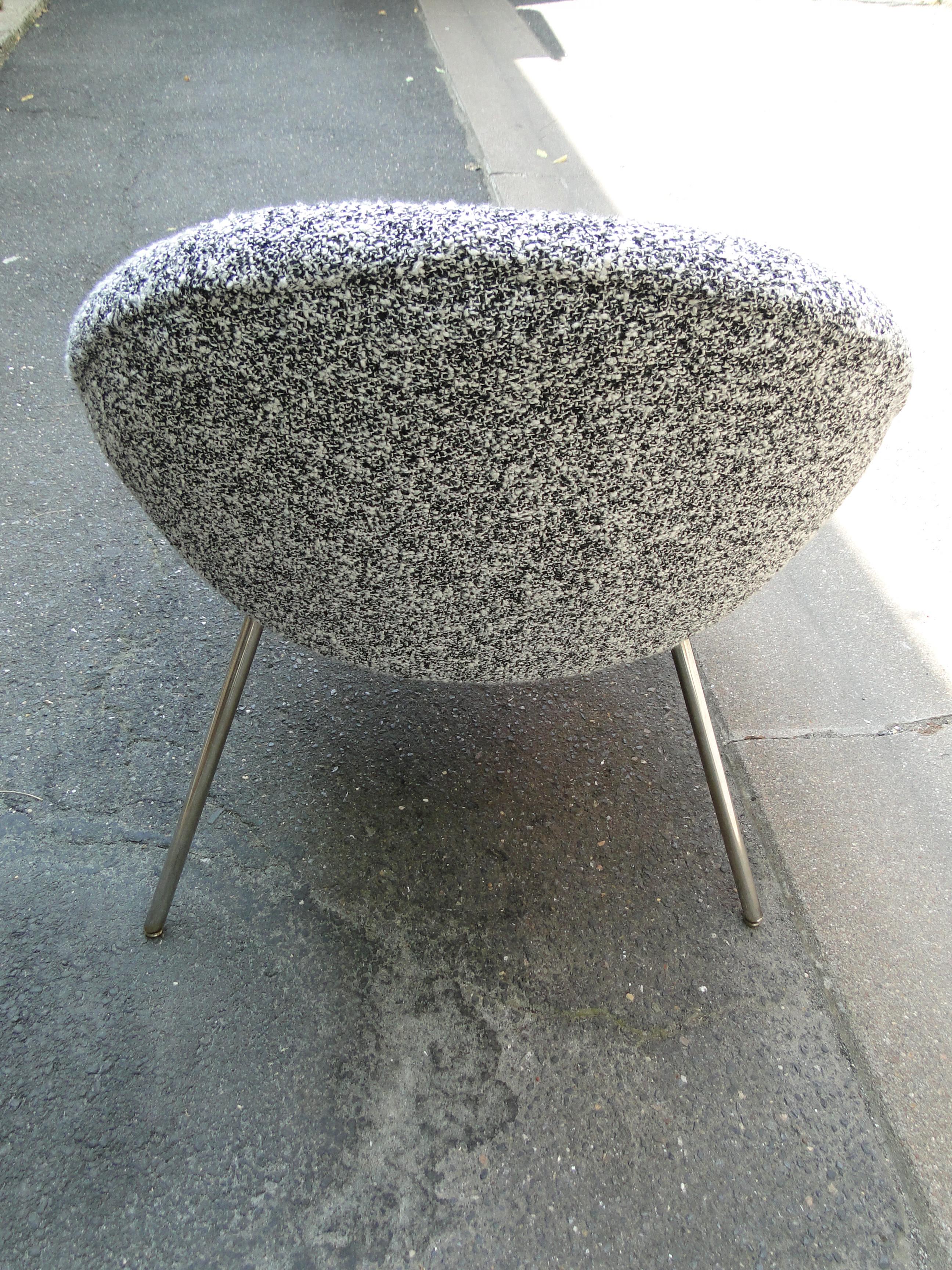 German  Fritz Neth for Correcta Monsieur Armchair  Lounge Chair  For Sale