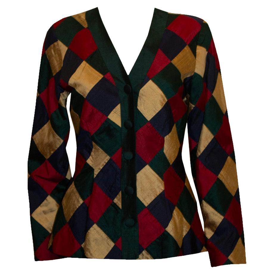 Vintage Monsoon Silk Jacket