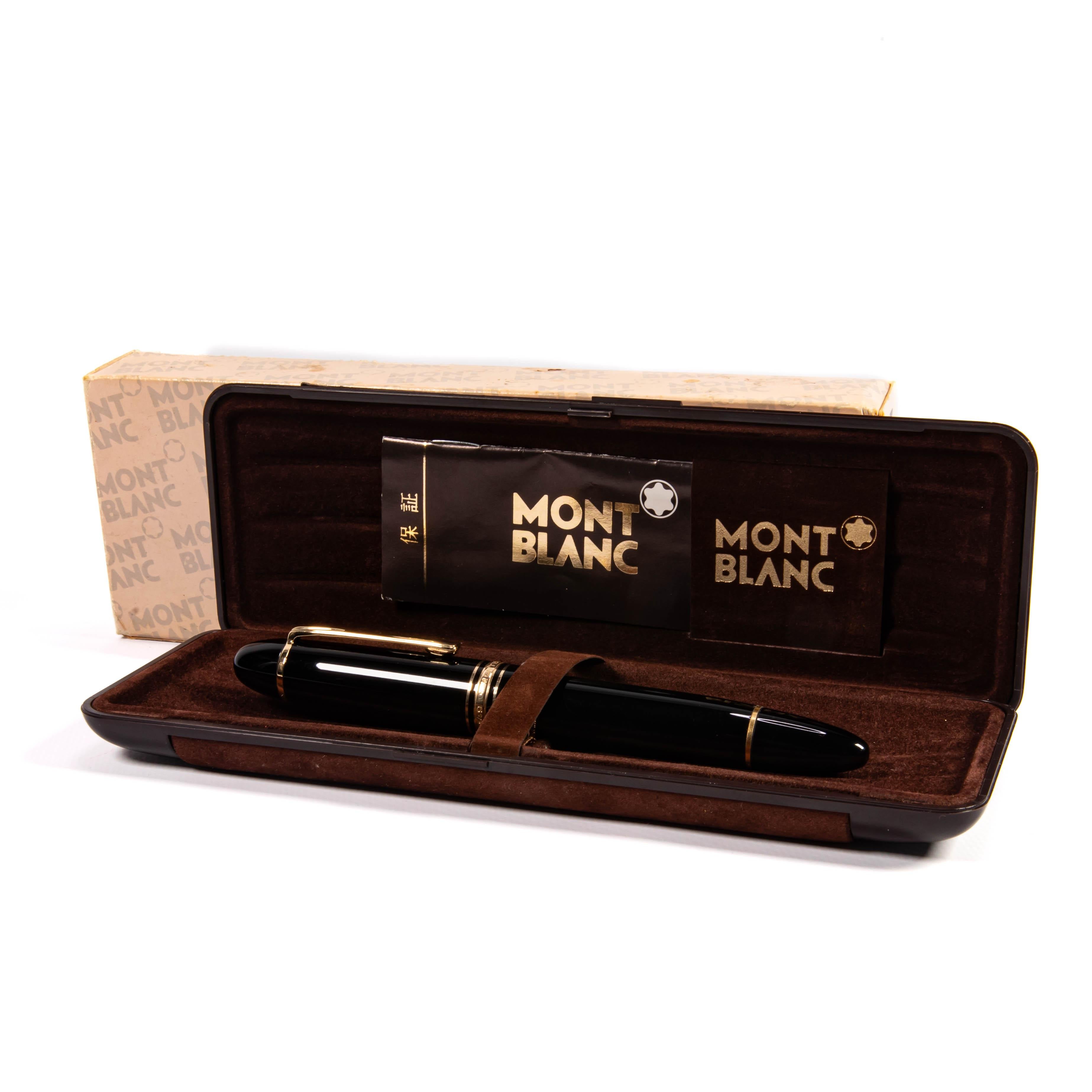 Mit Wurzeln, die bis ins frühe 20. Jahrhundert zurückreichen, ist Montblanc ein Synonym für Luxus und außergewöhnliche Handwerkskunst im Bereich der Schreibgeräte. Diese geschätzte Marke, die für ihr Engagement für Qualität und zeitlose Eleganz