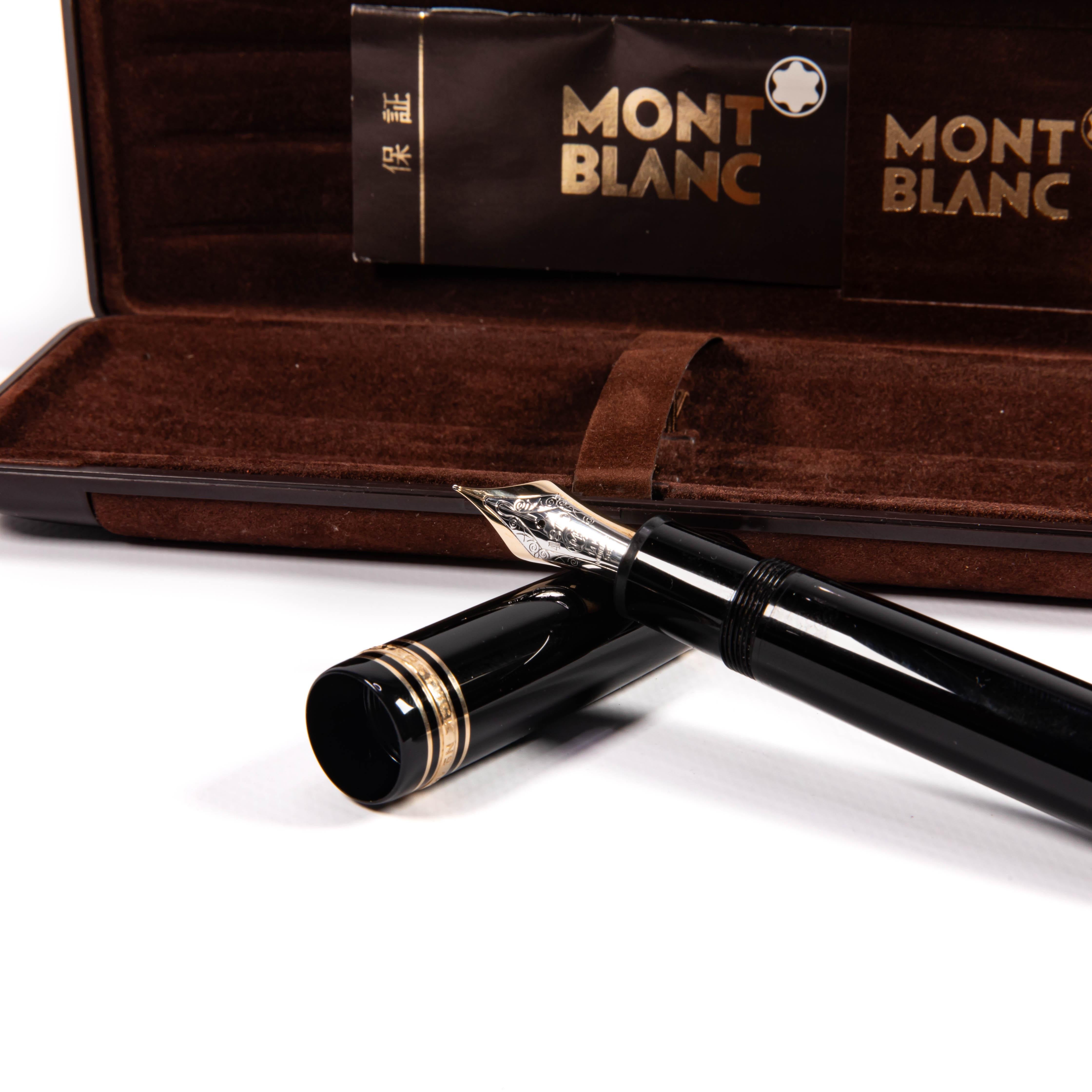 Vintage Montblanc Meisterstück 149 Füllfederhalter in Box 1970er Jahre im Angebot 1