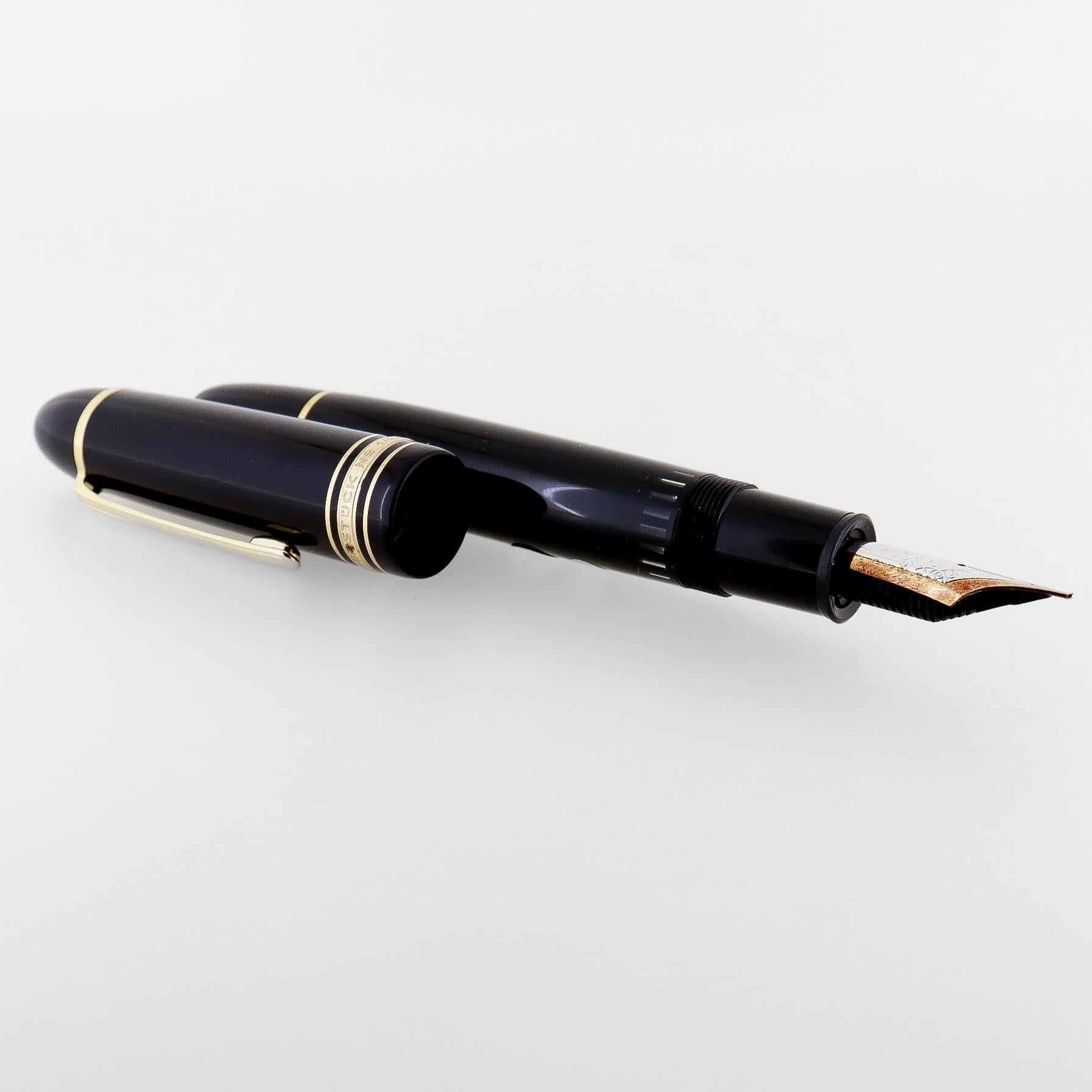 Vintage Montblanc Meisterstück 'Gold-Coated' 149 Füllfederhalter im Angebot 7