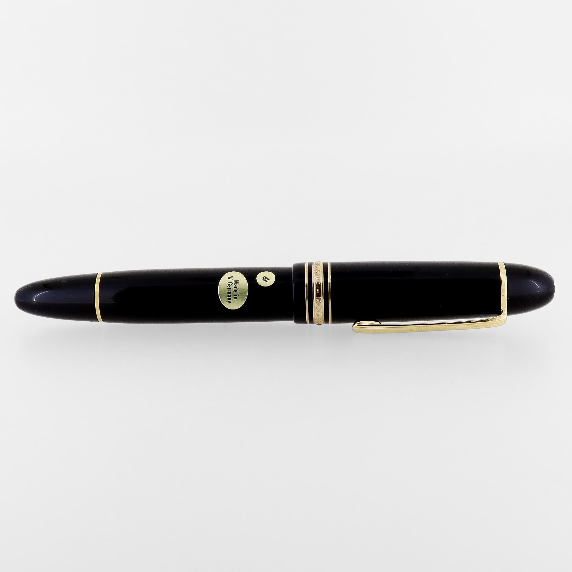 Vintage Montblanc Meisterstück 'Gold-Coated' 149 Füllfederhalter im Angebot 3