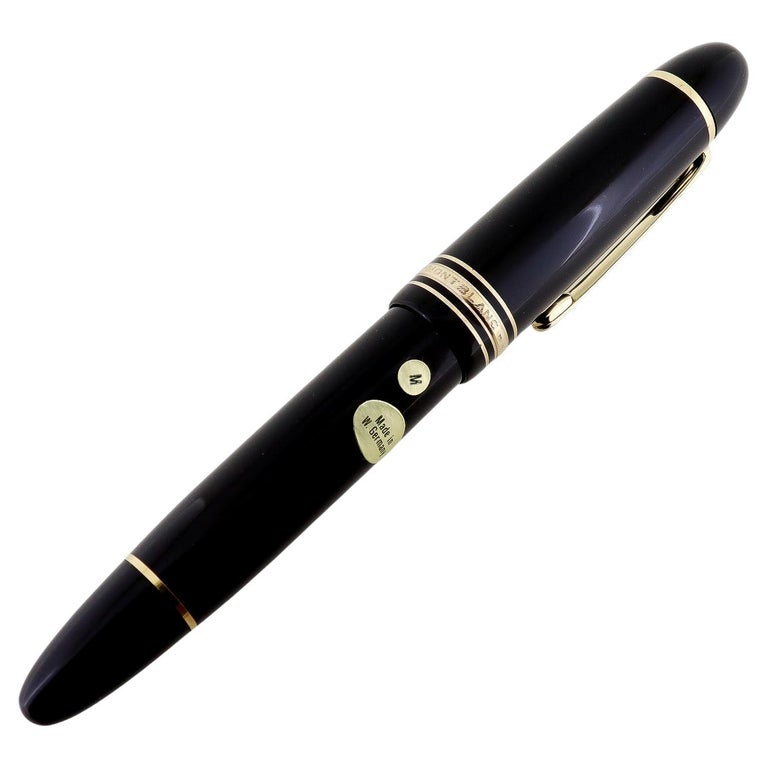 Vintage Montblanc Meisterstück 'Gold-Coated' 149 Fountain Pen For