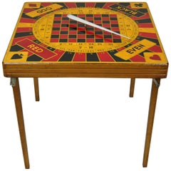 Vintage Monte Carlo 5 in 1 Folding Game Table by Ken Wood Products