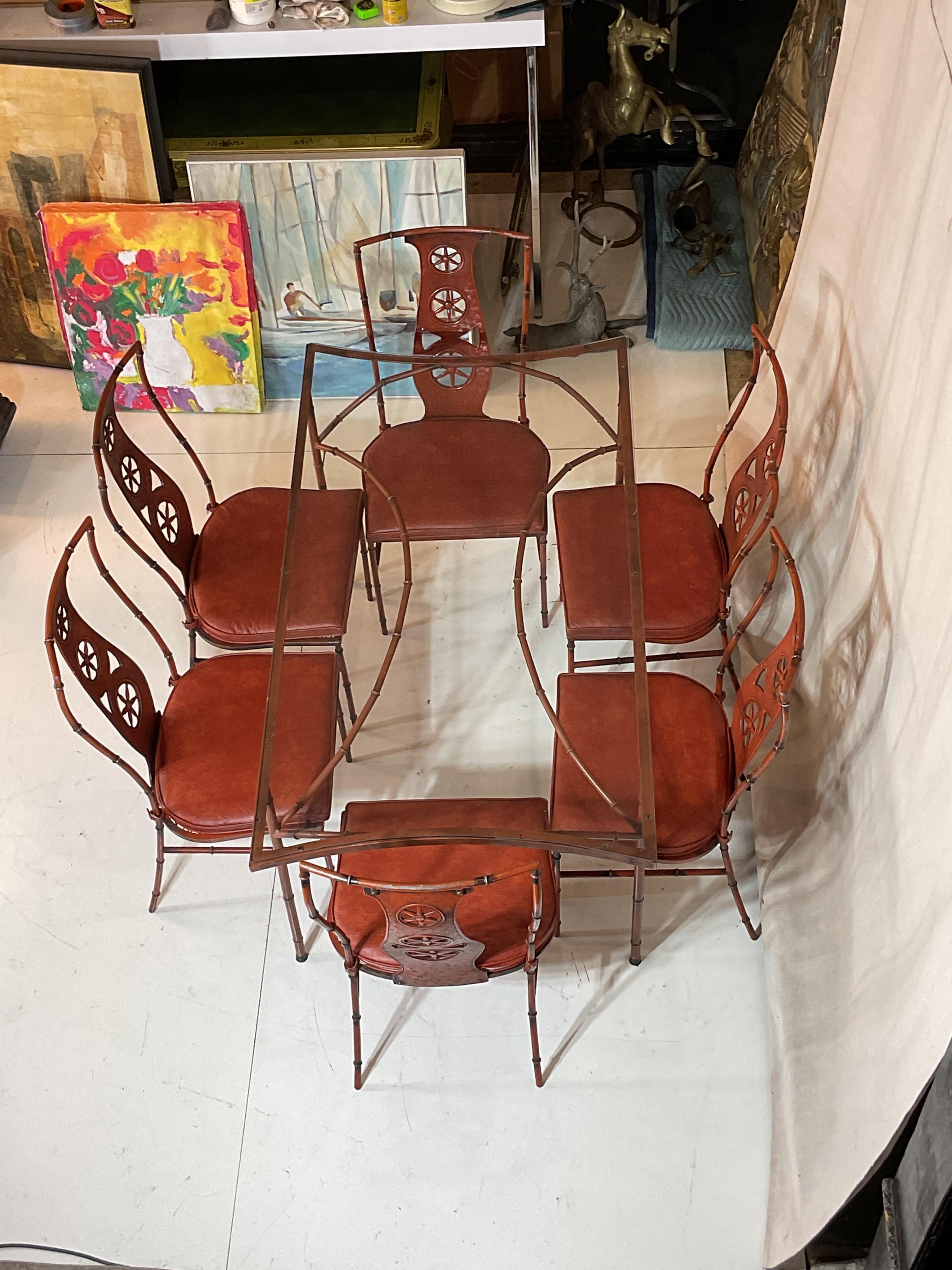 Table et chaises vintage Montego par John Salterini en vente 4