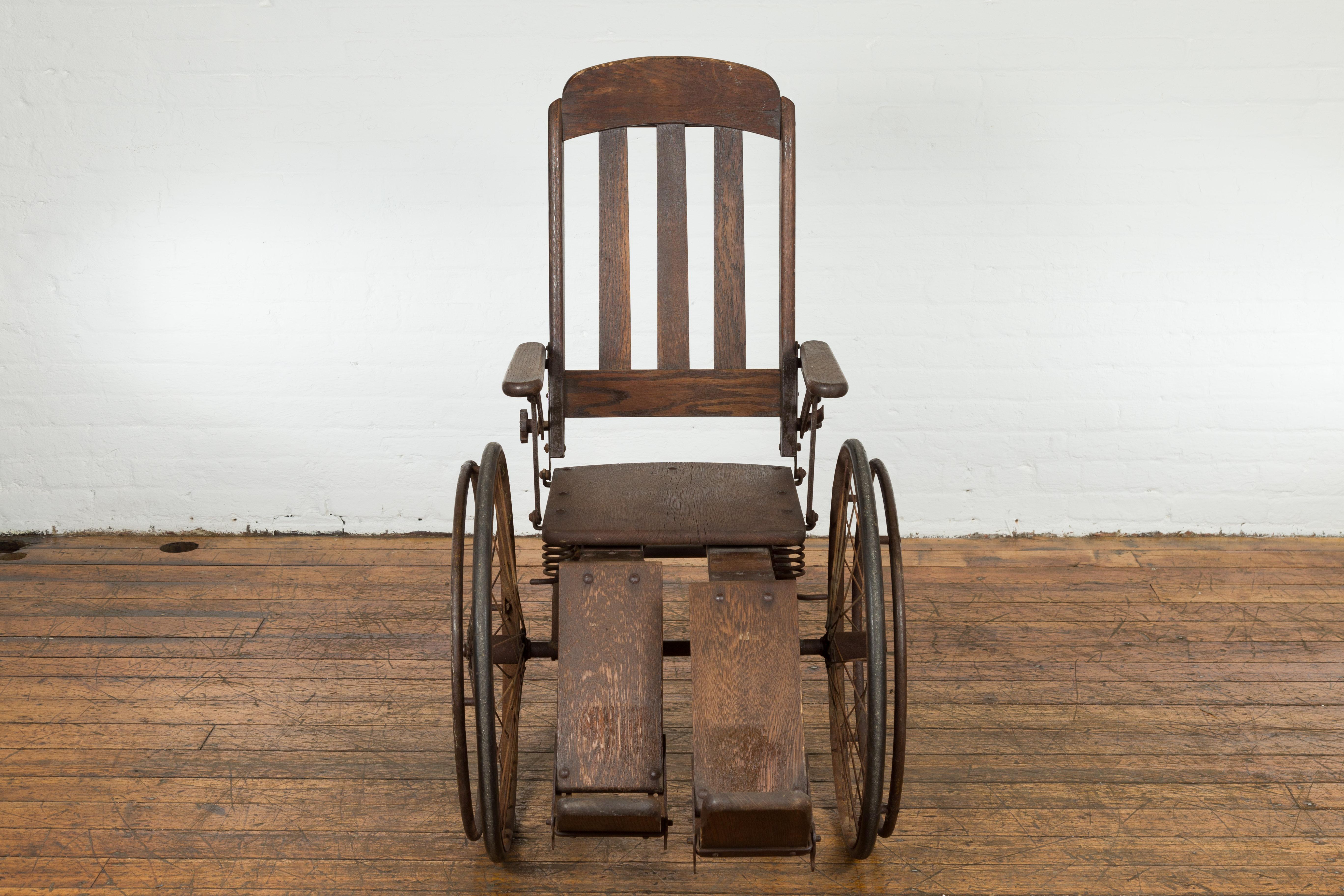 antique wheelchair value