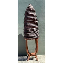 Vintage Monumental Abstract Sculpture