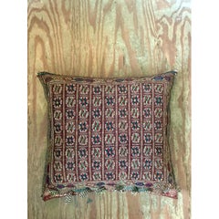Vintage Monumental Kilim Throw Pillow