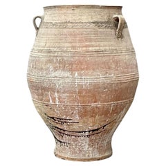 Vintage Monumental Turkish Terracotta Vessel