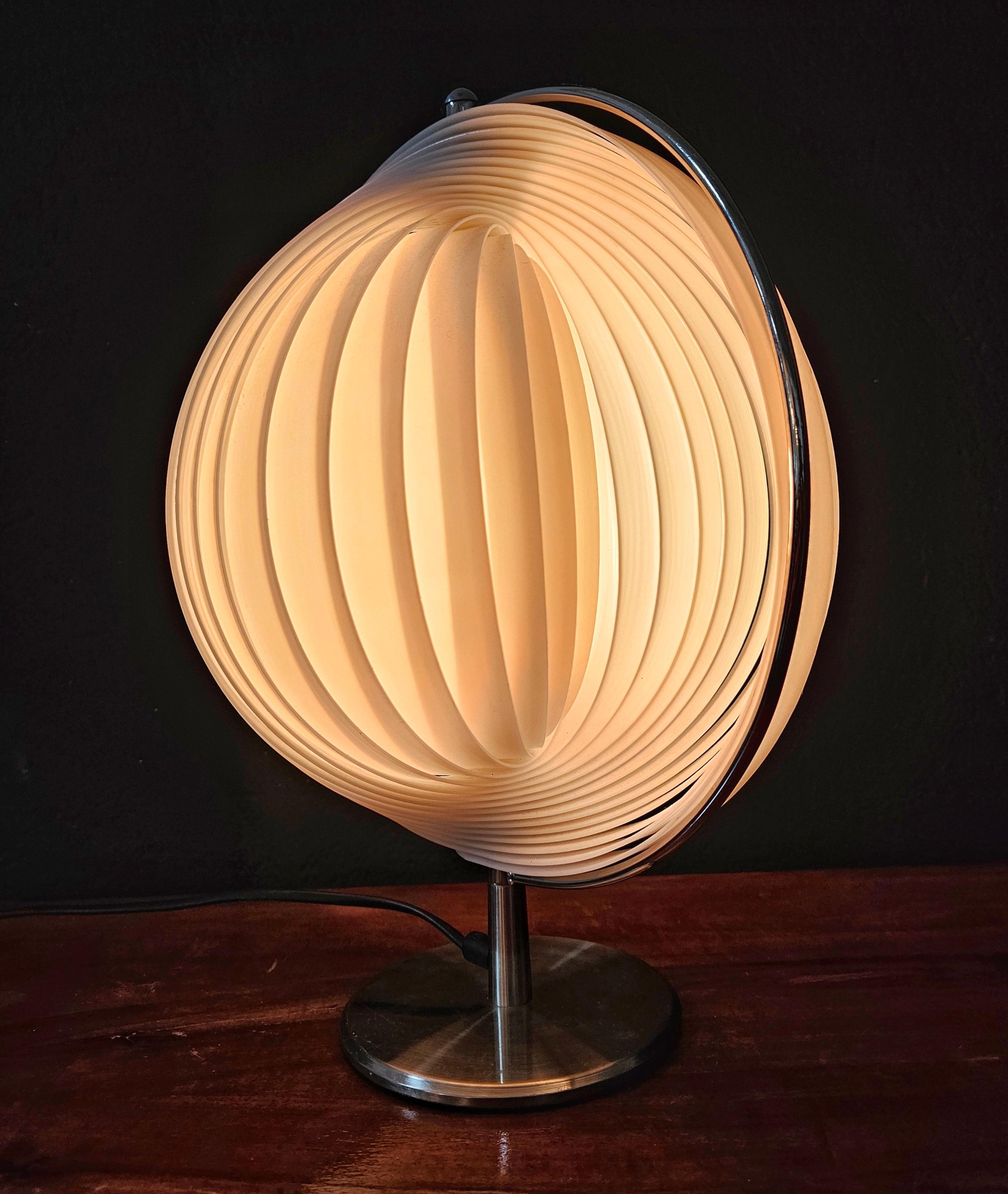 Vintage Moon Lamp by Kare Design done in Verner Panton Style, Spain 1980s For Sale 1