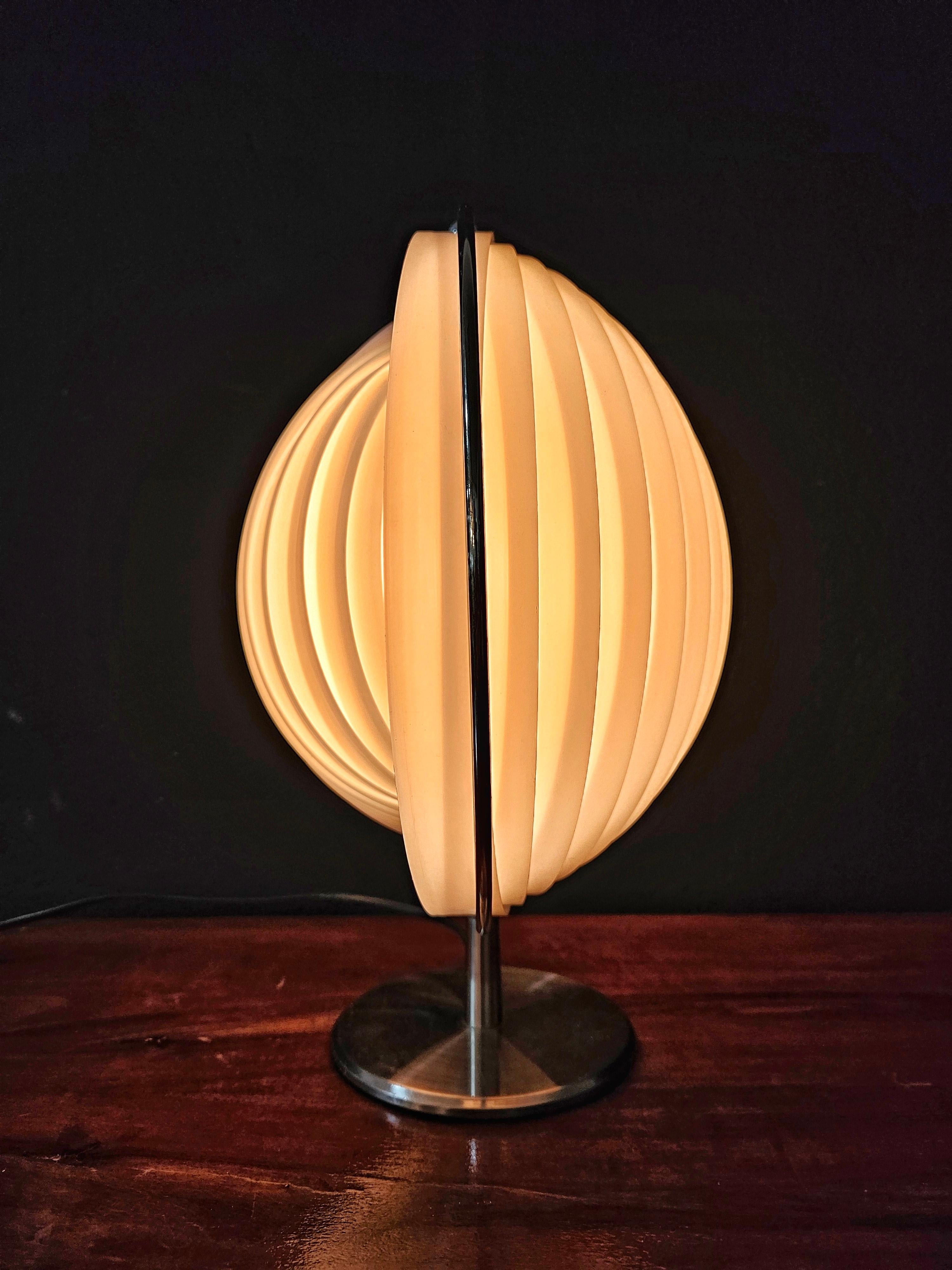 Spanish Vintage Moon Lamp by Kare Design done in Verner Panton Style, Spain 1980s For Sale