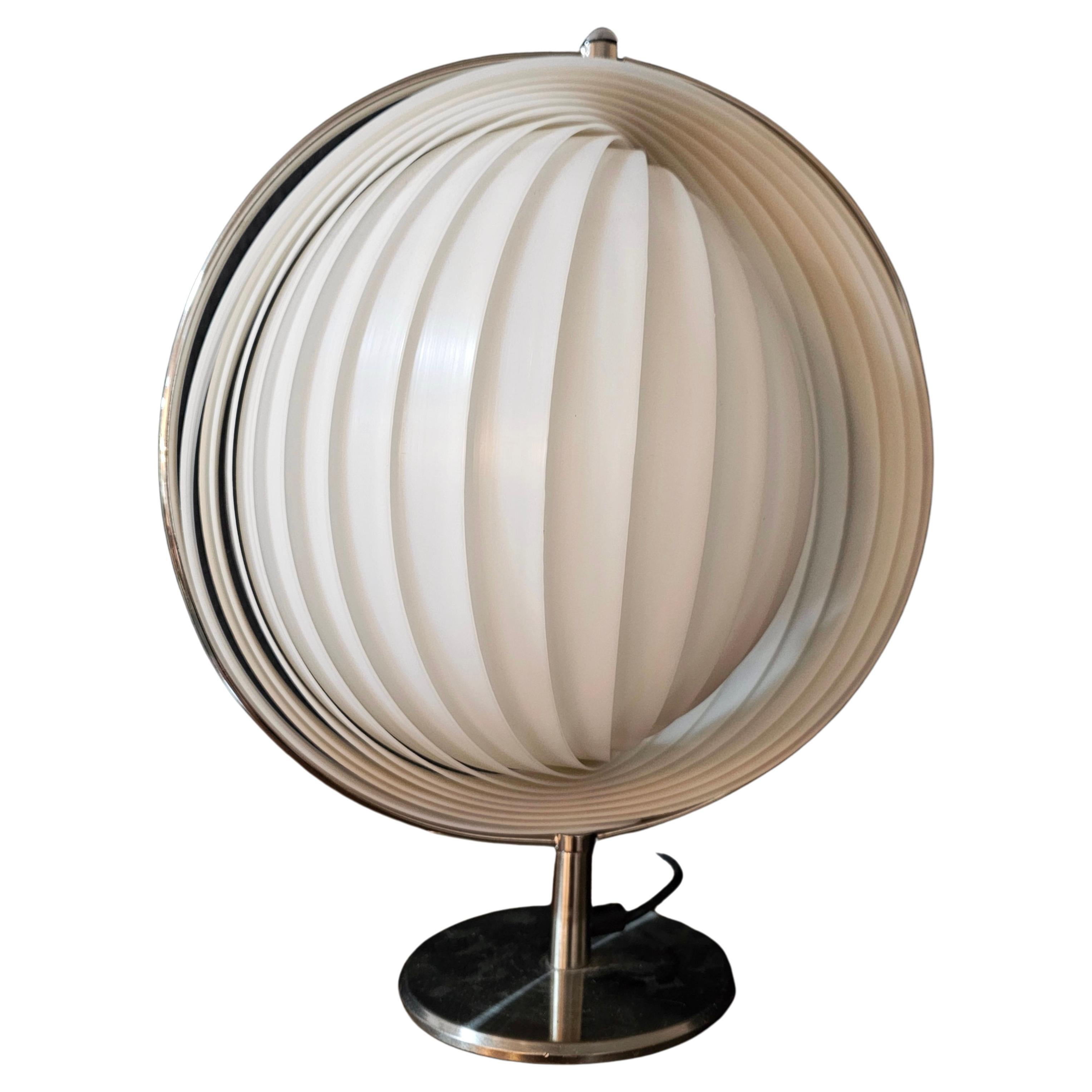 Lampe de lune vintage Kare Design réalisée dans le style de Verner Panton, Espagne années 1980