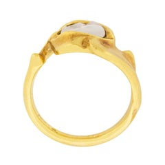 Vintage Moonstone Ring, circa 1970s