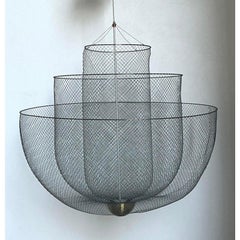 Vintage Moooi “Meshmatics” Steel Mesh Chandelier