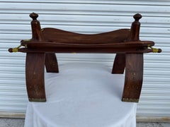 Vintage Moorish Camel Saddle Stool