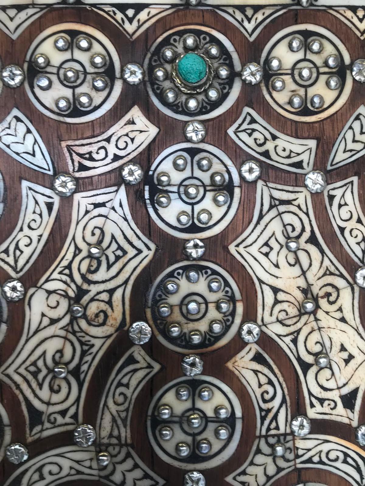 Vintage Moorish Inlay Cabinet 3