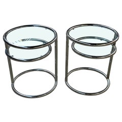 Vintage morex Art Deco Nightstands from 1980s, Italy