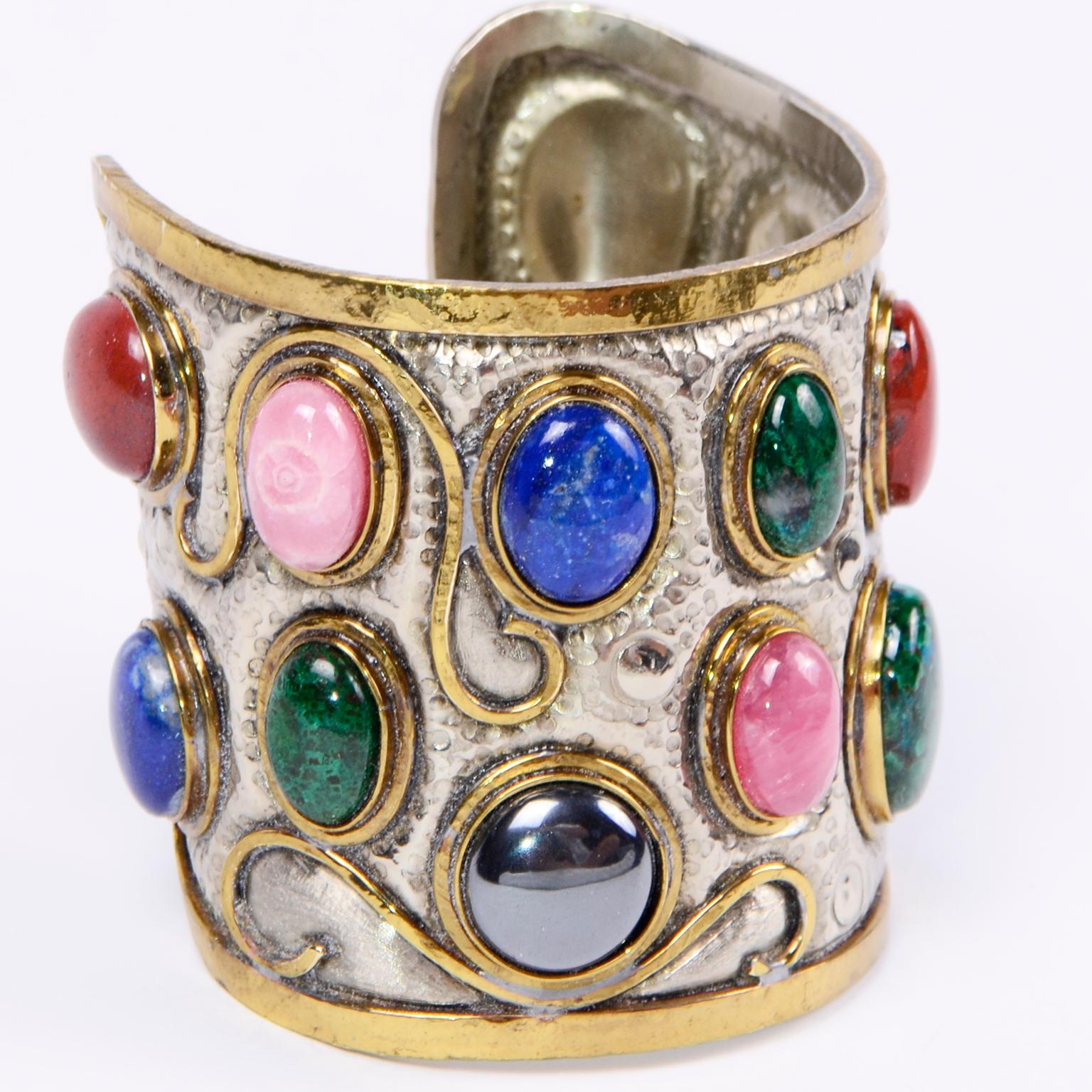 vintage gemstone bracelet