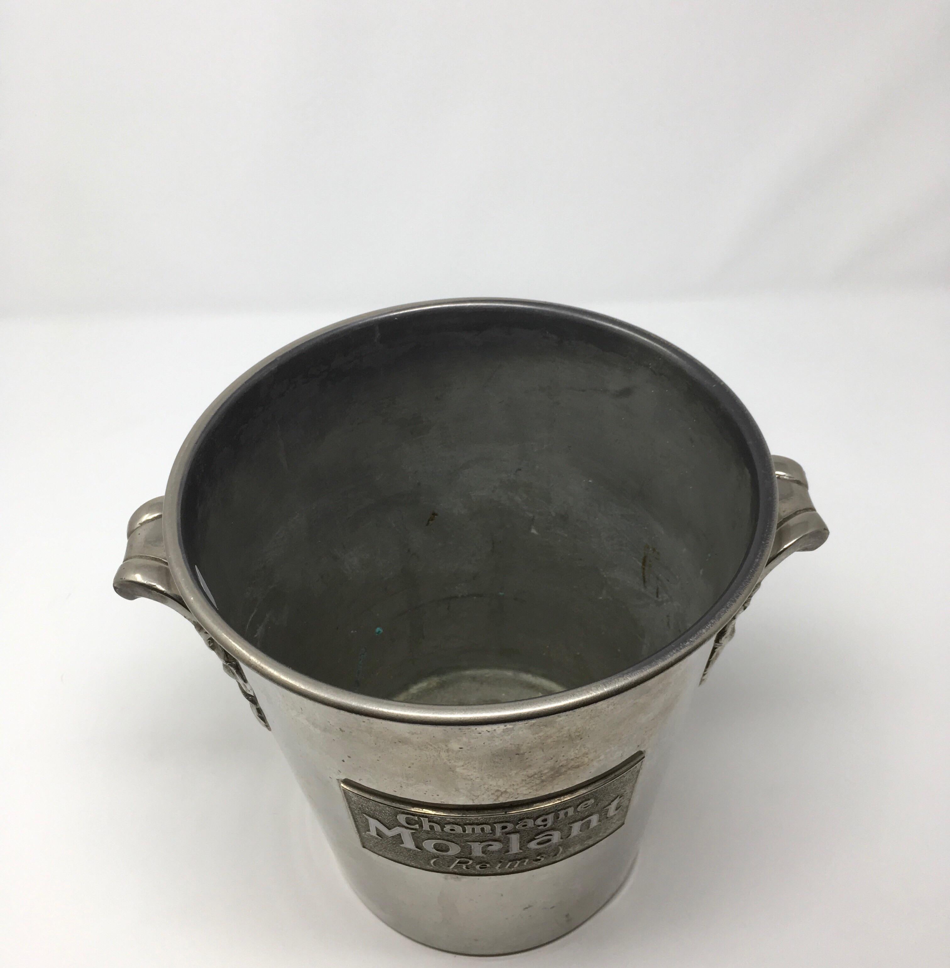 Vintage Morlant Ice/Champagne Bucket In Good Condition In Houston, TX