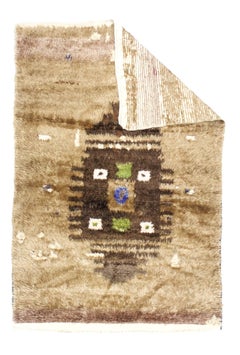 Vintage Moroccan Angora Rug 4'4" x 6’3"