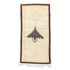 Vintage Moroccan Area Rug - 3
 6" W x 6
 11" L