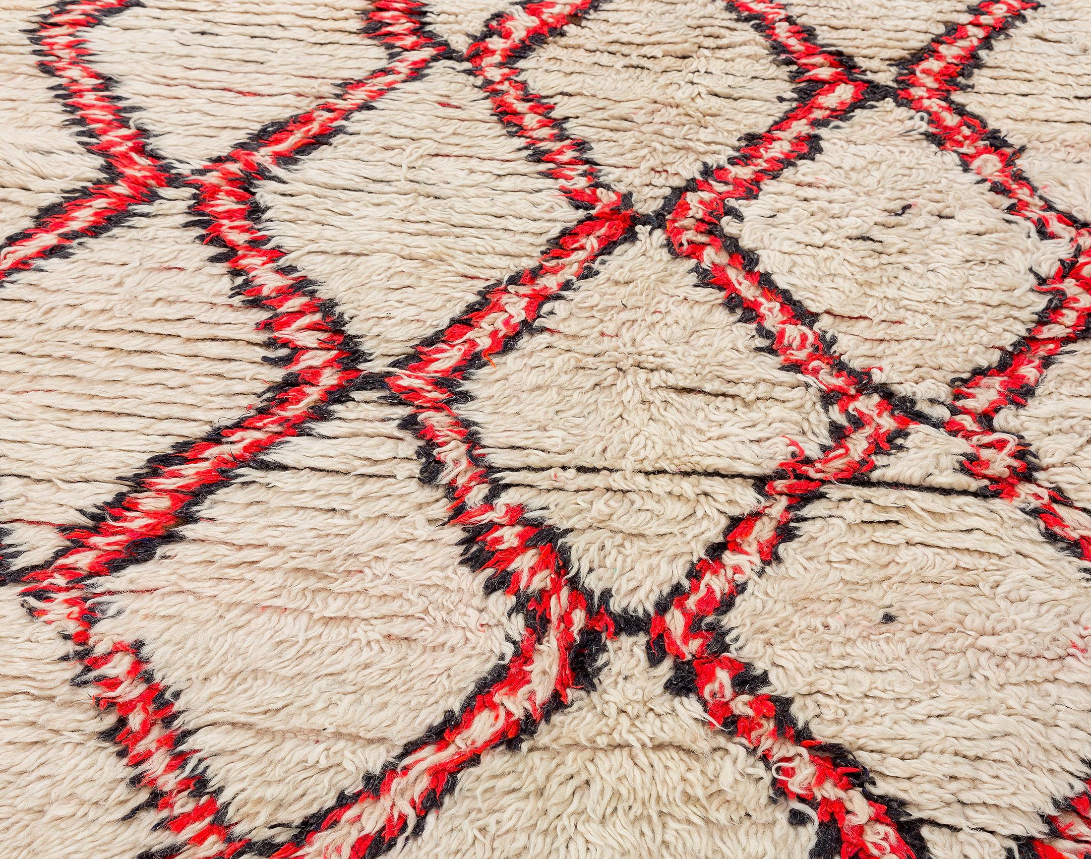 20th Century Vintage Moroccan Azilal Berber Rug