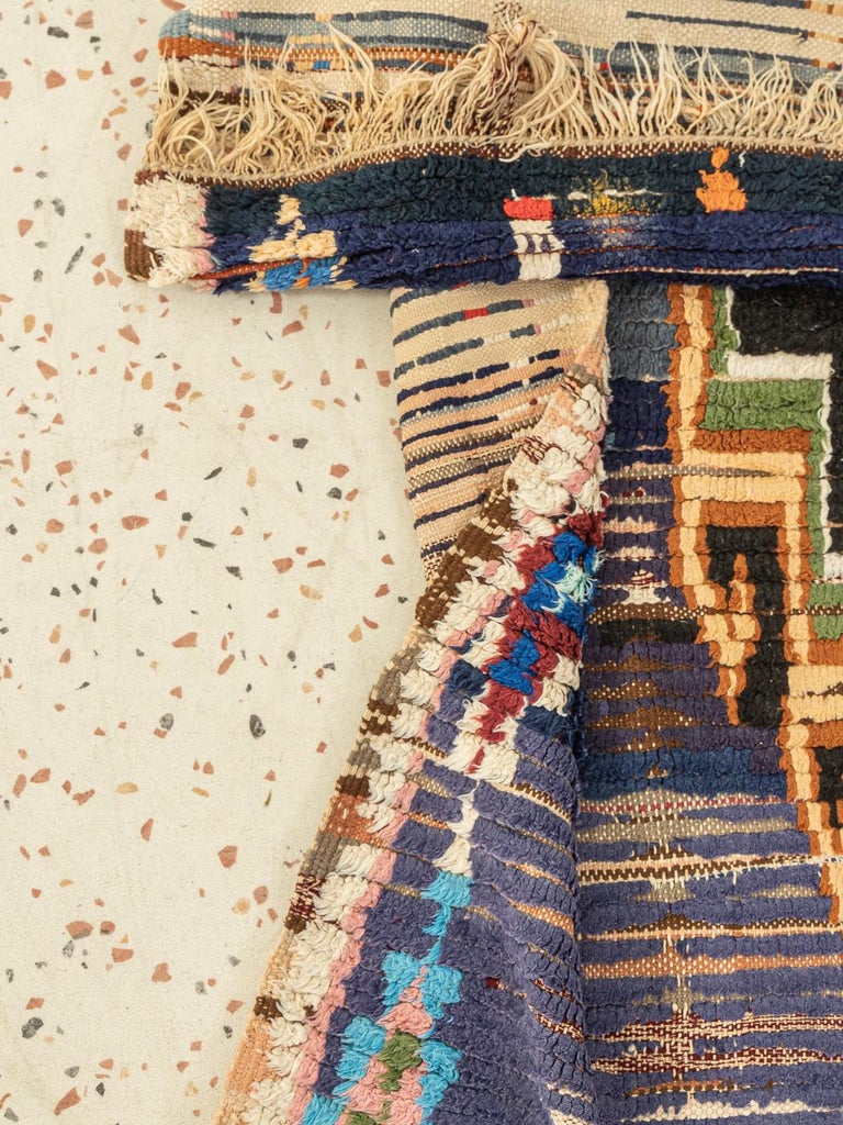 Atlas Mountains Rug Vintage Moroccan Azilal Berber Rug High Atlas Mountains Colorful For ...