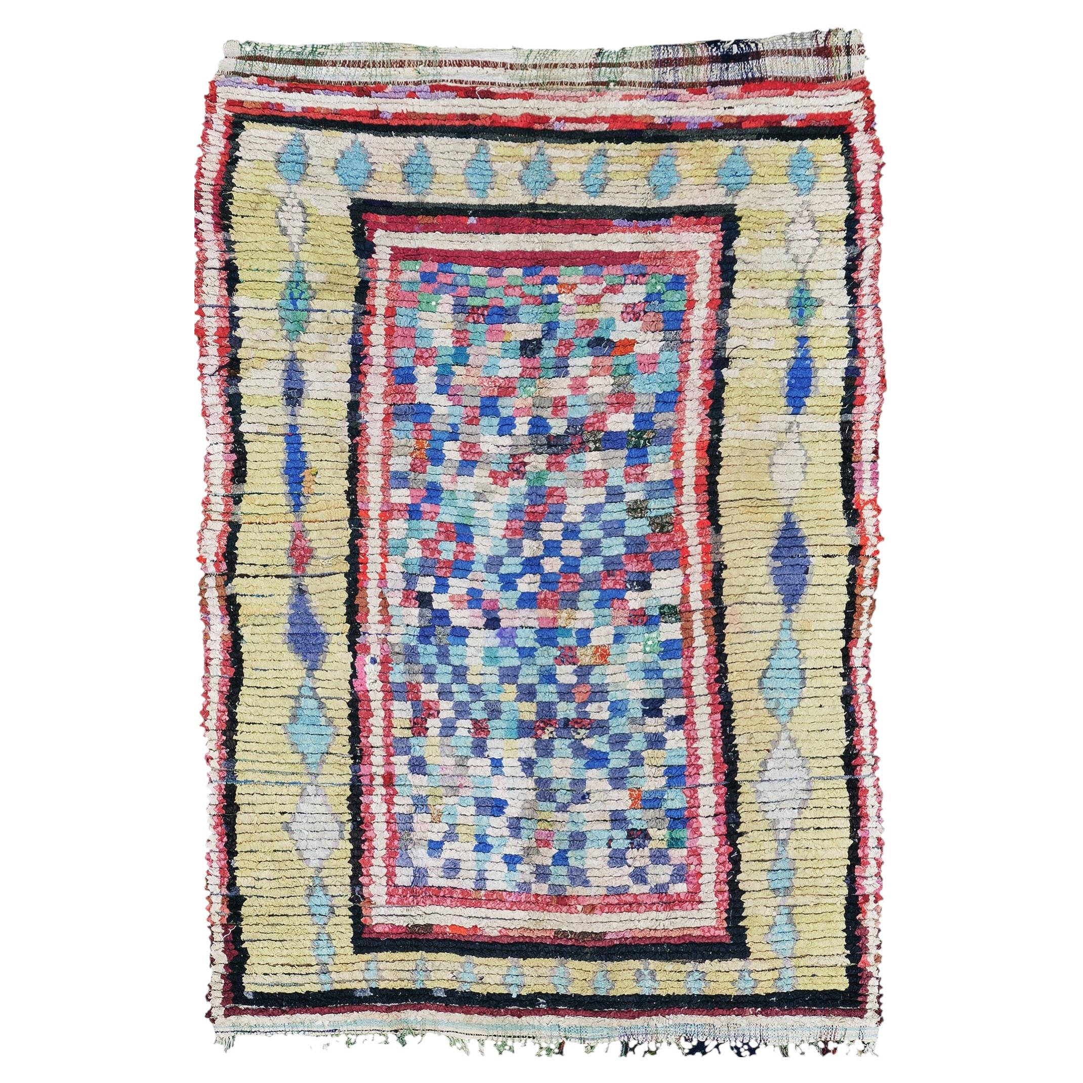 Vintage Moroccan Azilal For Sale