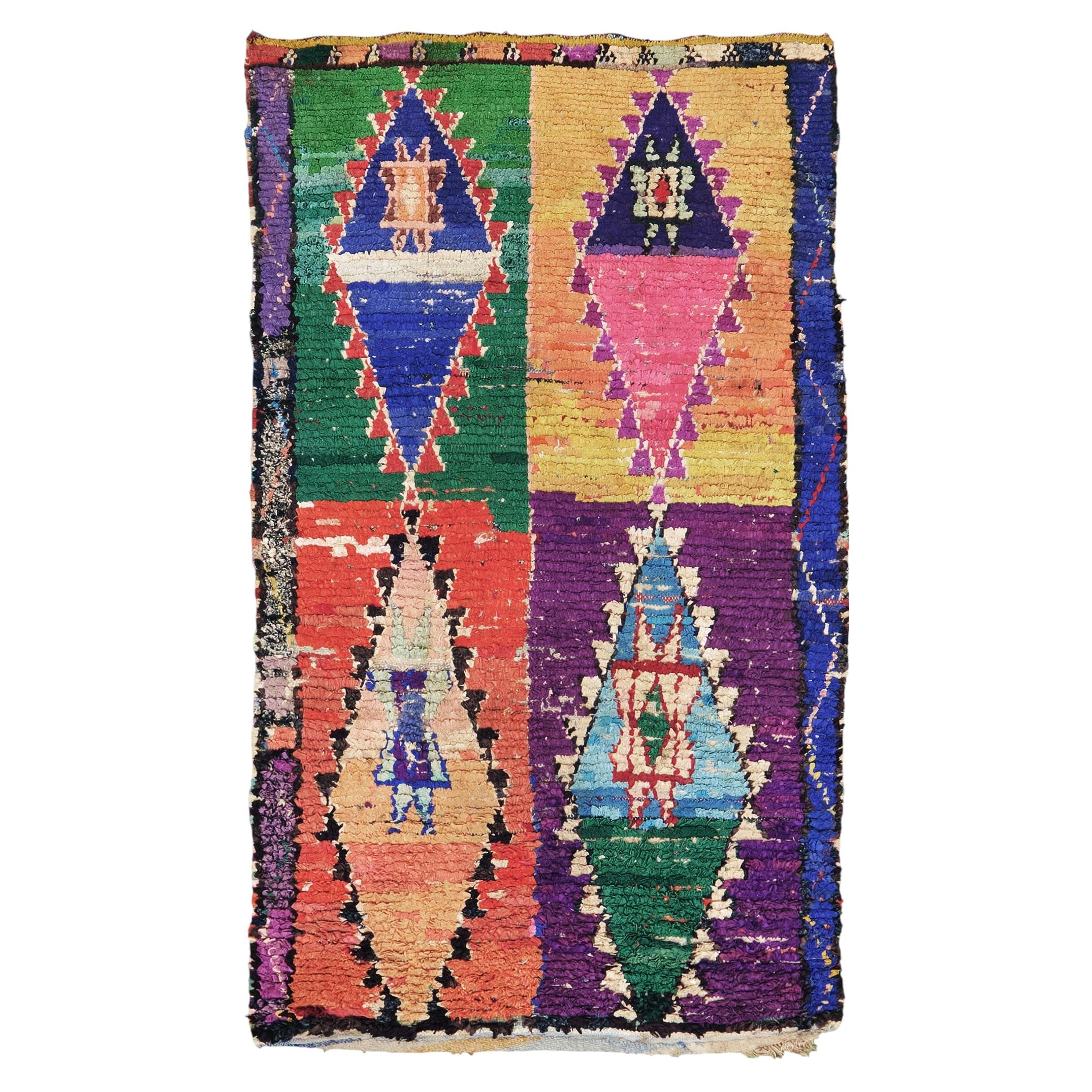 Vintage Moroccan Azilal For Sale