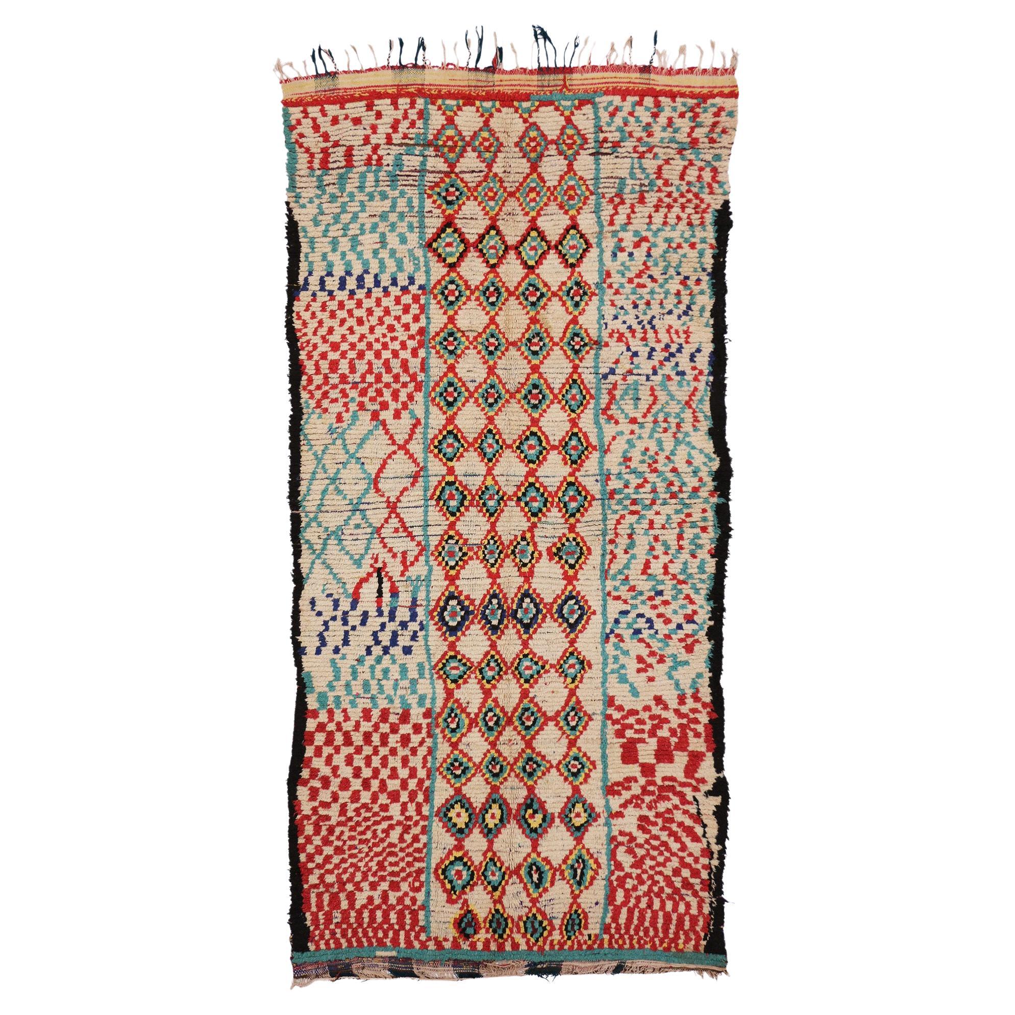 Marokkanischer Azilal-Teppich von Berber Tribes of Morocco im Angebot