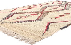 Vintage Moroccan Azilal Rug, Nomadic Charm Meets Tribal Enchantment